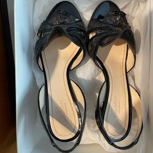 Max Mara sling back sandle